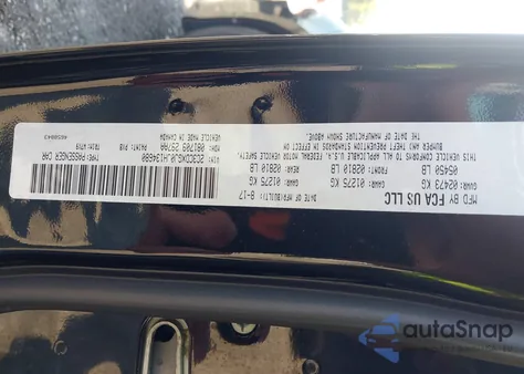 2018 Dodge Charger R/T Scat Pack Rwd из США, поврежденный, VIN 2C3CDXGJ0JH134680